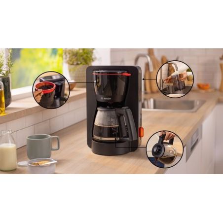 CAFETIERE FILTRE BOSCH PAM Mymoment 15t 1,25l 1200w Aroma TKA3M133
