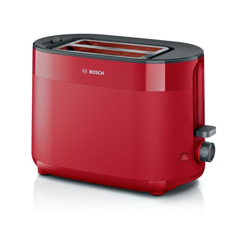GRILLE PAIN TOASTER BOSCH PAM Mymoment 950w 2fentes Rouge TAT2M124