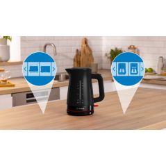 BOUILLOIRE BOSCH PAM Mymoment 1,7l 2400w Noir TWK3M123