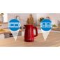 BOUILLOIRE BOSCH PAM Mymoment 1,7l 2400w Rouge TWK3M124