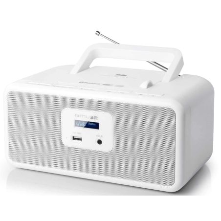 RADIO CD MUSE Dab+fmcdrwmp3 Usb Bt Blanc M 32 DBW