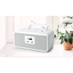 RADIO CD MUSE Dab+fmcdrwmp3 Usb Bt Blanc M 32 DBW