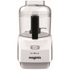 MINI HACHOIR - RAPE MAGIMIX Micro Robot Blanc 0,8l 290w 18111 F
