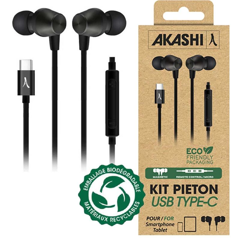 KIT PIETON OREILLETTE AKASHI Kit Pieton Intra Auriculaire N ALTINTRATYPCBLK KIT PIETON OREILLETTE AKASHI Kit Pieton Intra Auriculaire N ALTINTRATYPCBLK