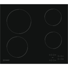 TABLE VITRO INDESIT ENCASTRABLE 4rad 60cm 6,2kw Cd Sens Front RI161C