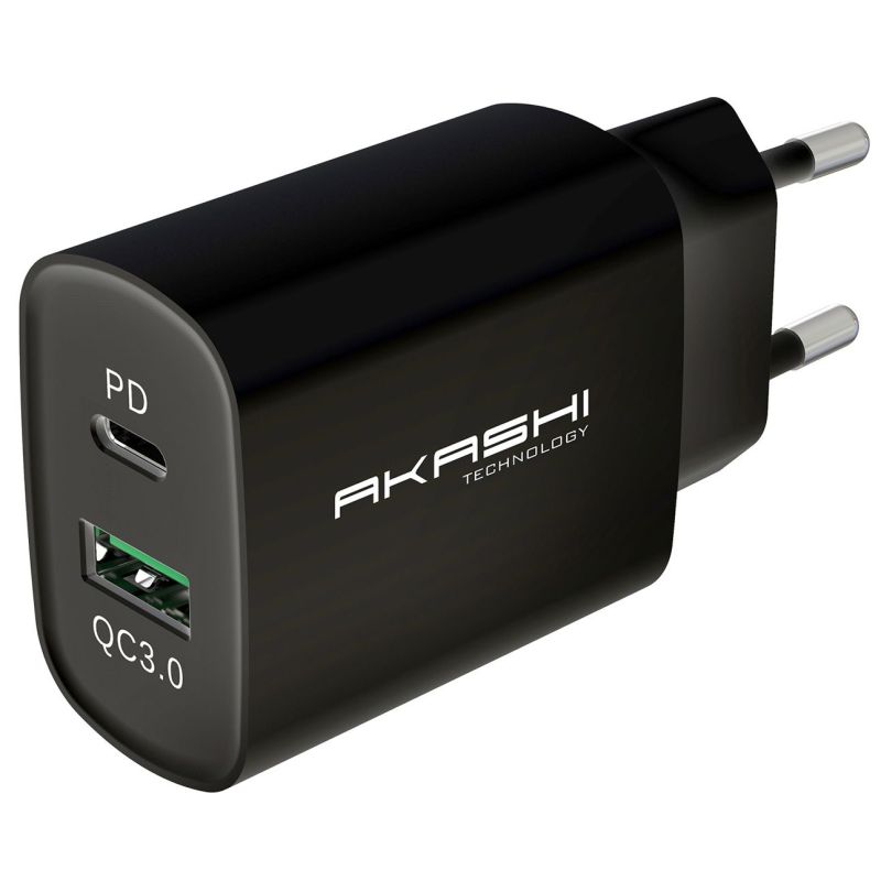 CHARGEUR SECTEUR GSM AKASHI CHARGSECTINTEL USB-CUSB 3A ALTACQC20BLK