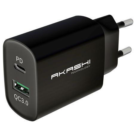 CHARGEUR SECTEUR GSM AKASHI CHARGSECTINTEL USB-CUSB 3A ALTACQC20BLK