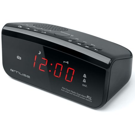 RADIO REVEIL MUSE Reveil Radiobuzzer Pll Fm Led M 12 CR