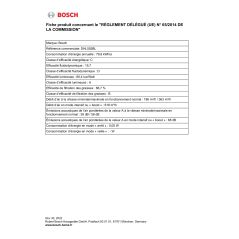 GROUPE BOSCH ENCASTRABLE Ser4 53cm 363m3 2mot 56db C Ar DHL 555 BL