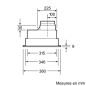 GROUPE BOSCH ENCASTRABLE Ser4 53cm 363m3 2mot 56db C Ar DHL 555 BL