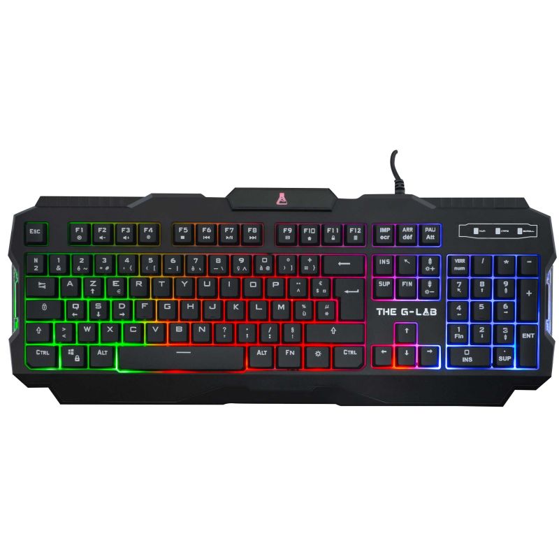 CLAVIER GAMING THE G-LAB Clavier Gaming KEYZ-PALLADIUM/FR