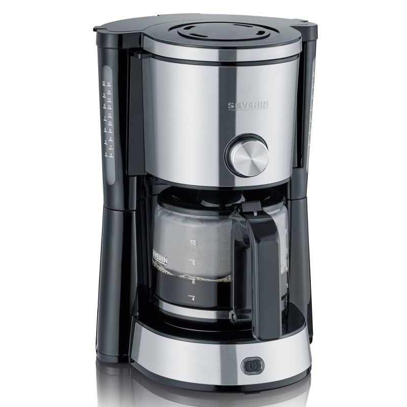 CAFETIERE FILTRE SEVERIN 10t 1000w Type Switch Inoxnoi KA4825