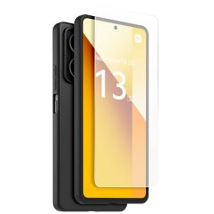 COQUE GSM XIAOMI Coque Noir + Verre Redmi Note WICASETPURNOTE135GN