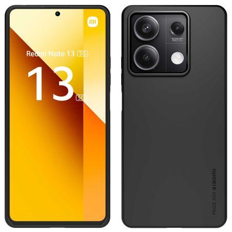 COQUE GSM XIAOMI Coque Noir + Verre Redmi Note WICASETPURNOTE135GN