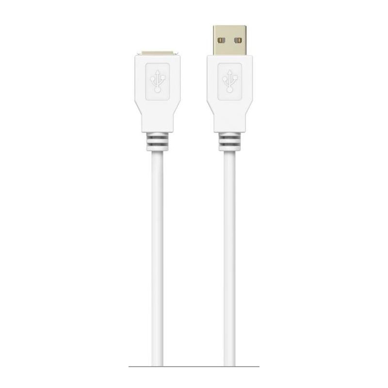 CONNECTIQUE INFORMATIQUE () SINOX Rallonge Usb 2 0 A-a 2m Blc SOC04302 CONNECTIQUE INFORMATIQUE () SINOX Rallonge Usb 2 0 A-a 2m Blc SOC04302
