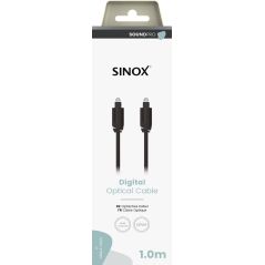 CABLE AUDIO SINOX Cable Optique Toslink M-m 1m SXA05001