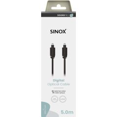 CABLE AUDIO SINOX Cable Optique Toslink M-m 5m SXA05005