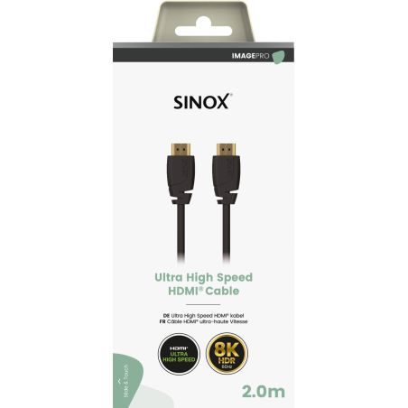 CABLES PERI HDMI SINOX Hdmi 2 1 8k 60hz 48gbps Hdr Ea SXV03072