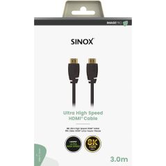 CABLES PERI HDMI SINOX Hdmi 2 1 8k 60hz 48gbps Hdr Ea SXV03073