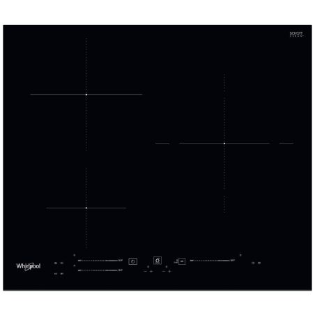 TABLE A INDUCTION WHIRLPOOL INTEGRABLE 3ind Dt 1 28cm 60cm 7200w Slid WSS6360BF