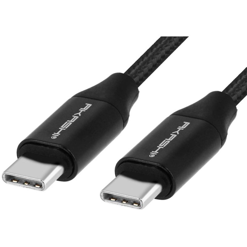 CONNECTIQUE DATA AKASHI Usb-c Noir 3a 20w 1 5m Usb-c ALTCABLTCTCBLK CONNECTIQUE DATA AKASHI Usb-c Noir 3a 20w 1 5m Usb-c ALTCABLTCTCBLK