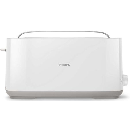 GRILLE PAIN TOASTER PHILIPS DOMESTIC APLLIANCES Daily 1fente Longue Blanc HD 2590/00
