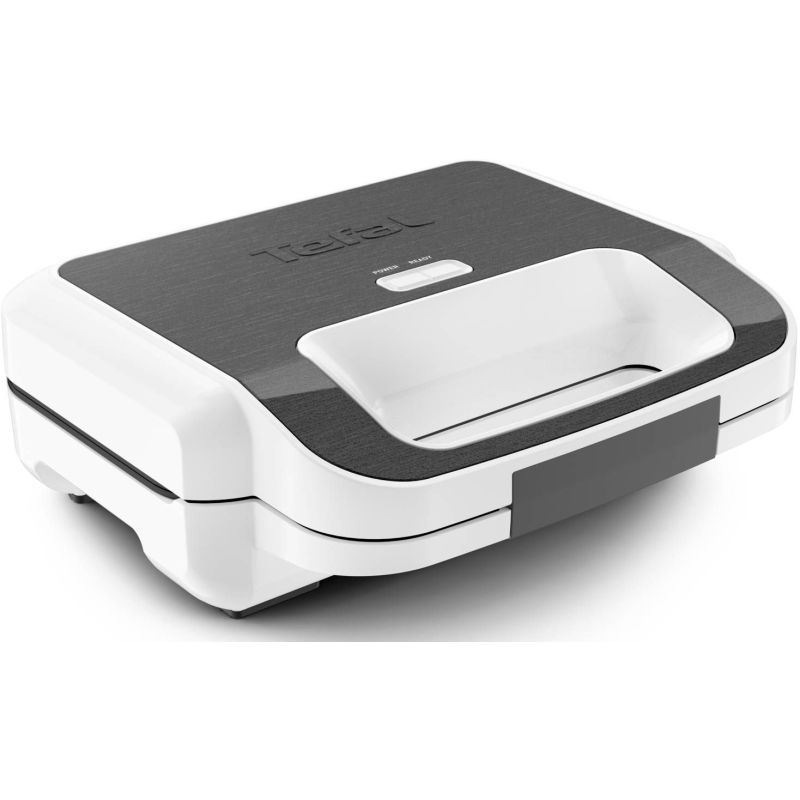 GAUFRIER ET CROQUE MONSIEUR TEFAL PEM Snack Xl 850w Blancsilver SW701110