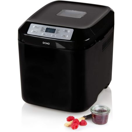 MACHINE A PAIN DOMO 750g1kg 12prog Timer12h Noir B3974