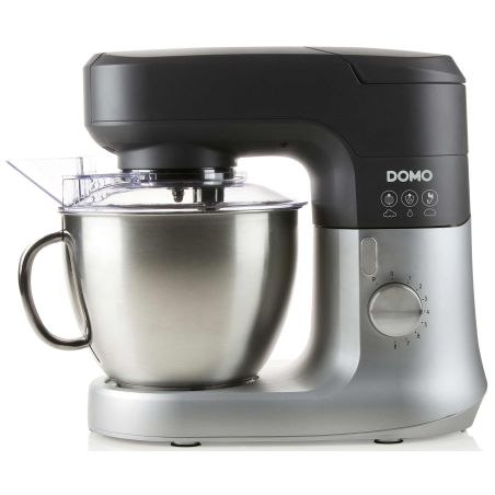 ROBOT PATISSIER DOMO 1000w 4,5l 7access Inoxnoir DO9182KR