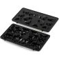 GAUFRIER ET CROQUE MONSIEUR DOMO Gaufrescroques 5en1 750w DO9242W