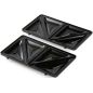 GAUFRIER ET CROQUE MONSIEUR DOMO Gaufrescroques 5en1 750w DO9242W