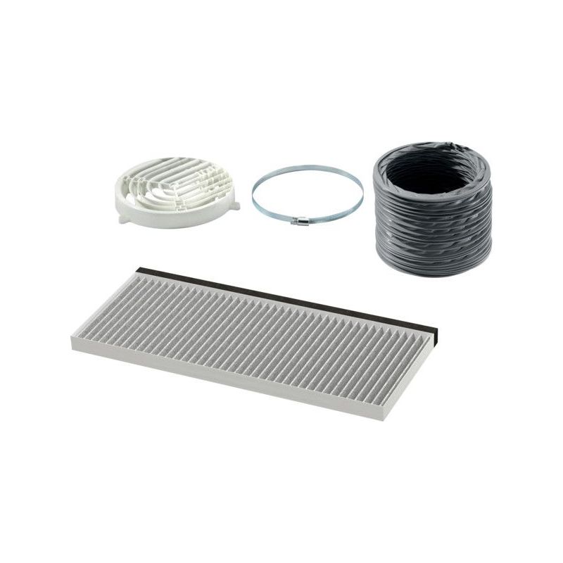 ACC CONSOMMABLES HOTTE BOSCH ENCASTRABLE Kit Recyclage + Filtre Anti Od DWZ1IT1I4