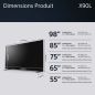 TELE LED DE + DE 65 SONY BRUN 4K HDR 164 Xr Googletv 2hdmi G XR65X90LAEP