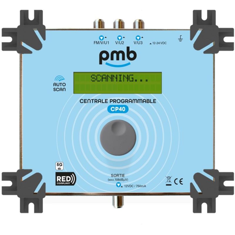 CENTRALES PROGRAMMABLES PMB Centrale Program 3entrees Alim CP40