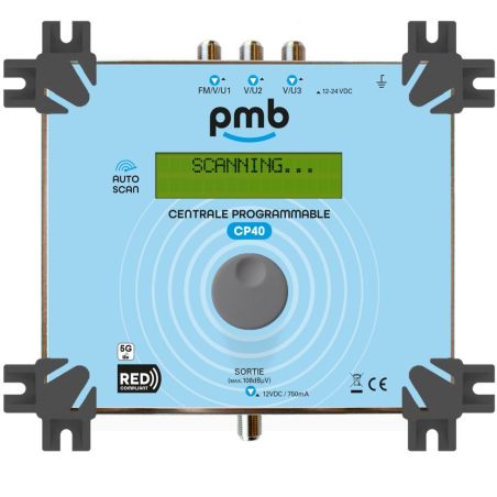 CENTRALES PROGRAMMABLES PMB Centrale Program 3entrees Alim CP40