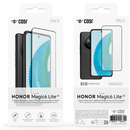 COQUE GSM CASR Coque Noire+prot Ecran Honor M CRHOCOQUEPEM6LITEN