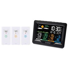 CENTRALE METEO LA CROSSE TECHNOLOGY Station Radio Pilotee 3capt Hy WS6204BLA