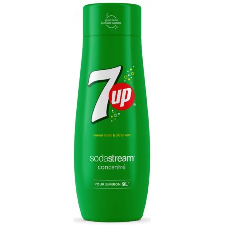 ACCESSOIRE CONSOMMABLE MACHINE SODASTREAM Sirop 1 Bout 440 Ml 7up 30011725