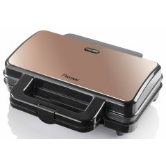 GAUFRIER ET CROQUE MONSIEUR BESTRON Cooper Croque Mr Xl 900w Noir ASM90XLCO