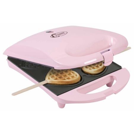 GAUFRIER ET CROQUE MONSIEUR BESTRON 4gaufres Coeur Sbaton 780w Ro DSW271P