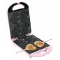GAUFRIER ET CROQUE MONSIEUR BESTRON 4gaufres Coeur Sbaton 780w Ro DSW271P