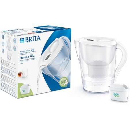 CARAFES FILTRANTES BRITA Marella Xl Blanc 3,5l +1 Maxtr 1051123
