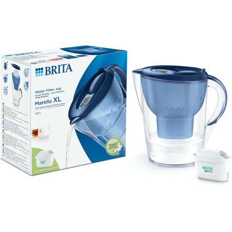 CARAFES FILTRANTES BRITA Marella Xl Bleu 3,5l +1 Maxtra 1051122