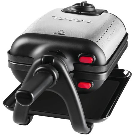 GAUFRIER ET CROQUE MONSIEUR TEFAL PEM Gaufrier King Size 1200w Noir WM756D12