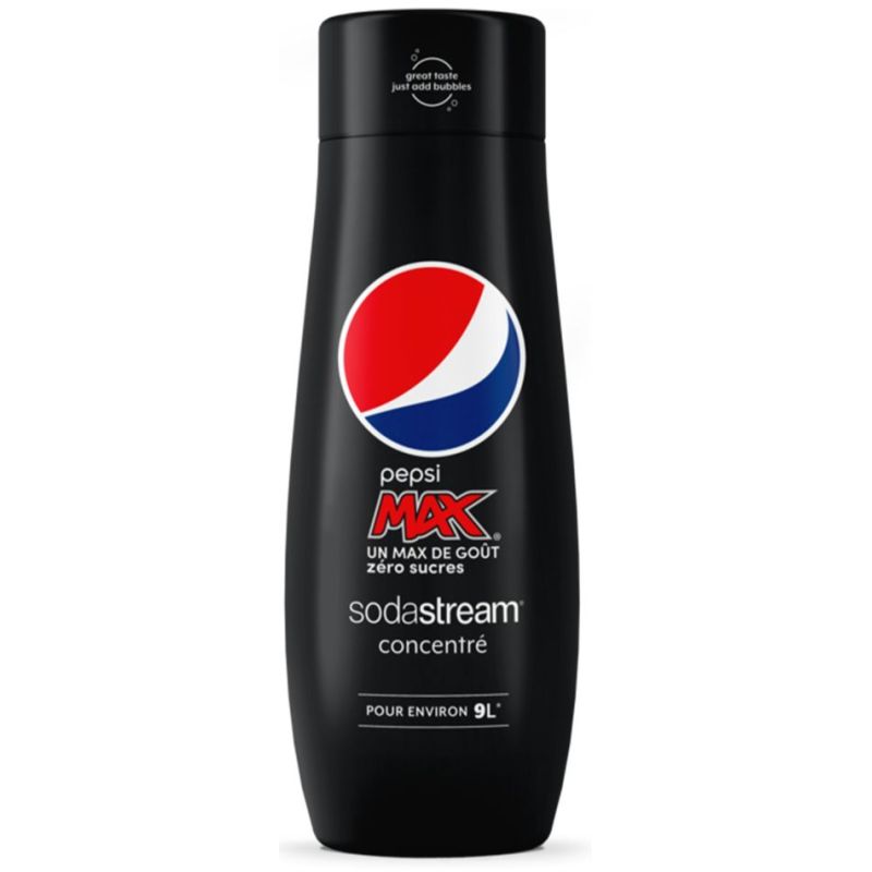 ACCESSOIRE CONSOMMABLE MACHINE SODASTREAM Sirop 1 Bout 440 Ml Pepsi Max 30011724