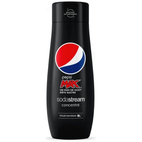 ACCESSOIRE CONSOMMABLE MACHINE SODASTREAM Sirop 1 Bout 440 Ml Pepsi Max 30011724
