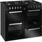 PIANO CUISSON DESSUS GAZ BEKO MENAGER 100x60 6gaz+1wok 2fours+1gril PF335325DB