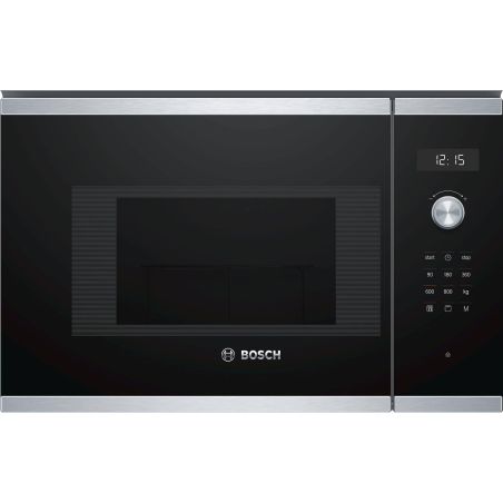 MICRO ONDES GRILL ENCA BOSCH ENCASTRABLE Ser6 20l Gril Elec 8pr Inox BEL 524 MS 0