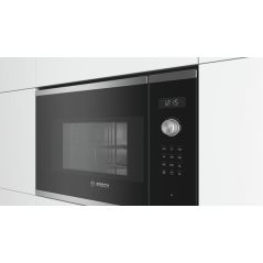 MICRO ONDES GRILL ENCA BOSCH ENCASTRABLE Ser6 20l Gril Elec 8pr Inox BEL 524 MS 0