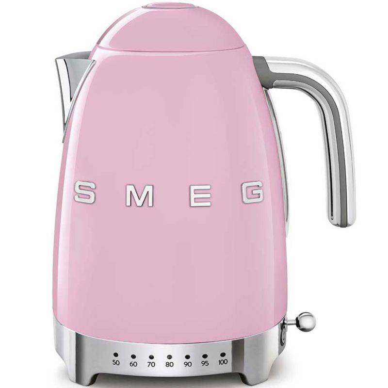 BOUILLOIRE SMEG PEM Retro 1,7l 2400w Rose KLF 04 PKEU